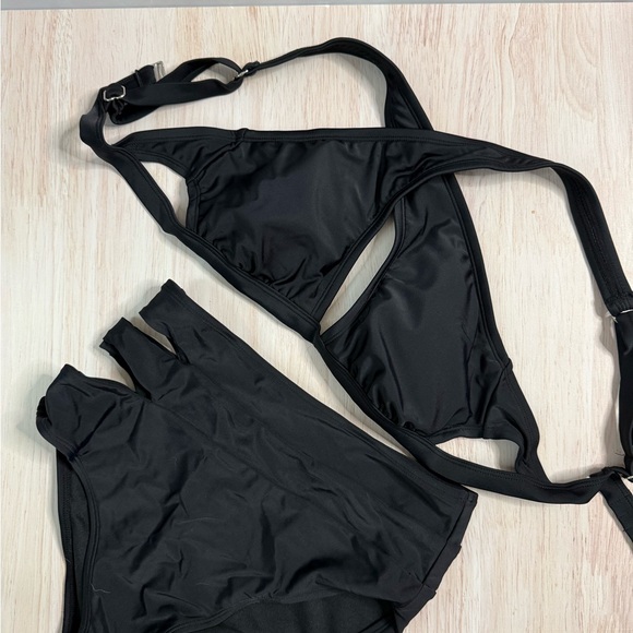 Adore Me Other - Adore Me Black Triangle Bikini Set